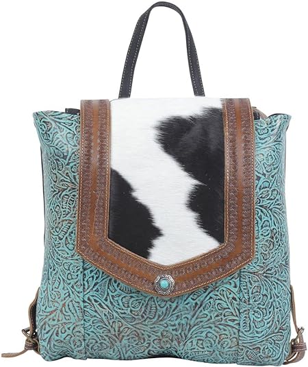 MYRA BAG shops FIRMAMENT HAND TOOLED BAG